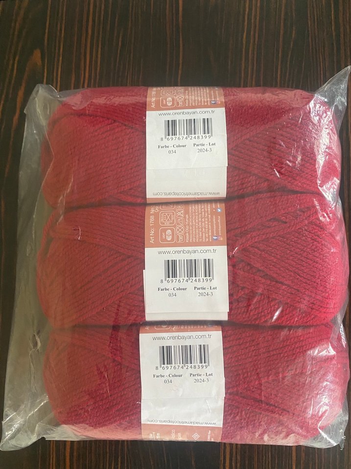 Ören Bayan Favori Koyu Kırmızı 034 - Görsel 5