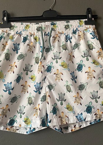 DAGİ EKRU MICRO KISA CARETTA DES. DENİZ ŞORTU - Görsel 9