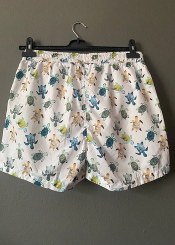 DAGİ EKRU MICRO KISA CARETTA DES. DENİZ ŞORTU - Görsel 6