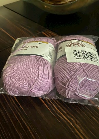 Ören Bayan Madame Cotton Lila El Örgü İpliği - 023 - Görsel 10