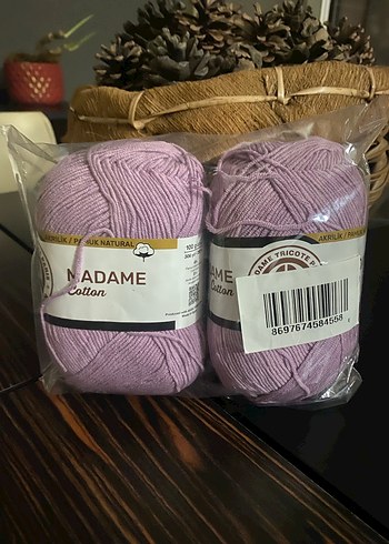 Ören Bayan Madame Cotton Lila El Örgü İpliği - 023 - Görsel 2