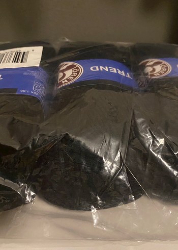 Ören Bayan Trend El Örgü İpi Siyah 999 - Görsel 6