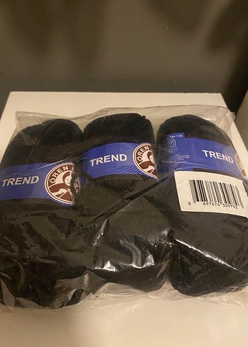 Ören Bayan Trend El Örgü İpi Siyah 999 - Görsel 9