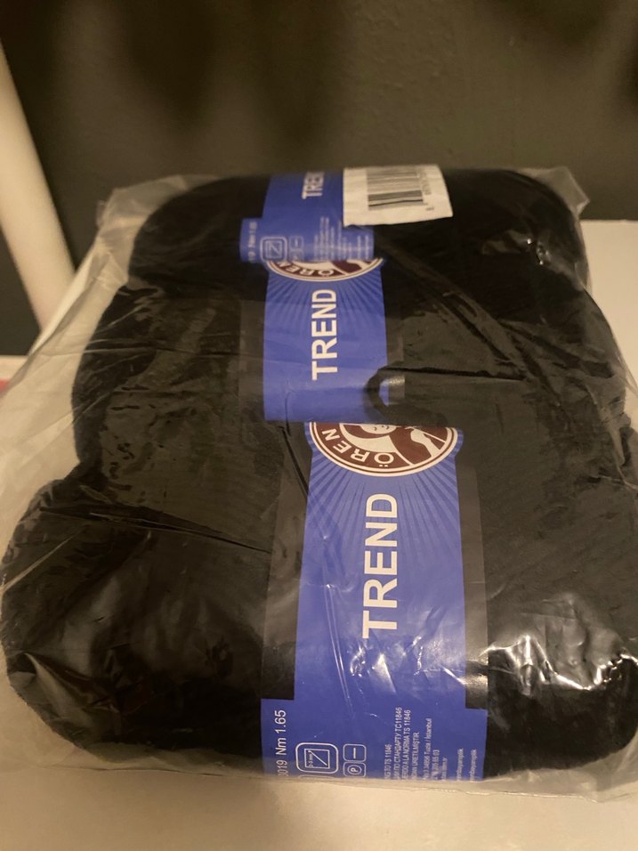 Ören Bayan Trend El Örgü İpi Siyah 999 - Görsel 3