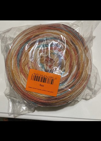 Kartopu Aksoft Batik Cake B59228 Çok Renkli İplik - Görsel 6