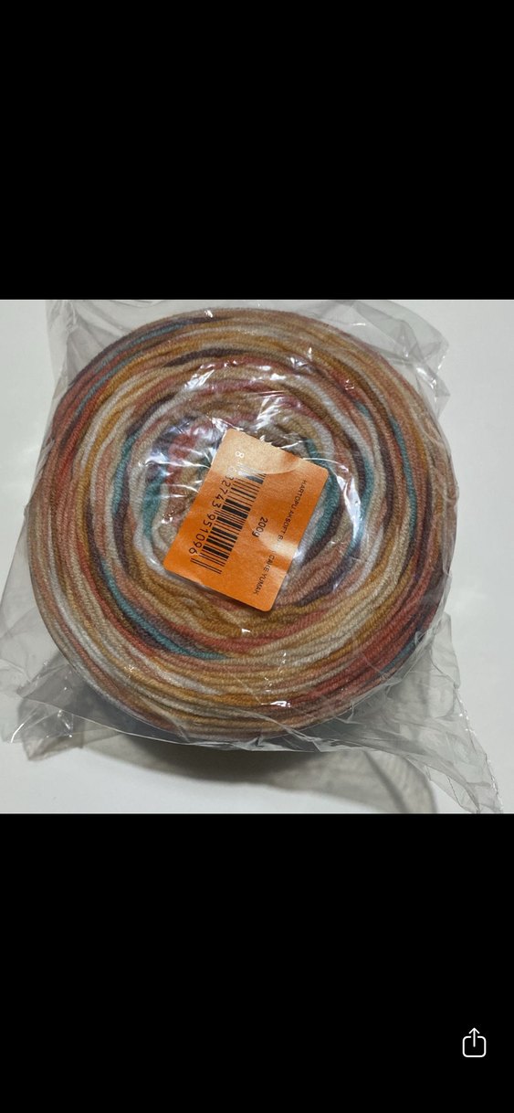 Kartopu Aksoft Batik Cake B59228 Çok Renkli İplik - Görsel 5