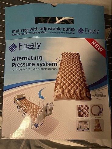 Freely Baklava Dilimli Şişme Yatak - Görsel 2