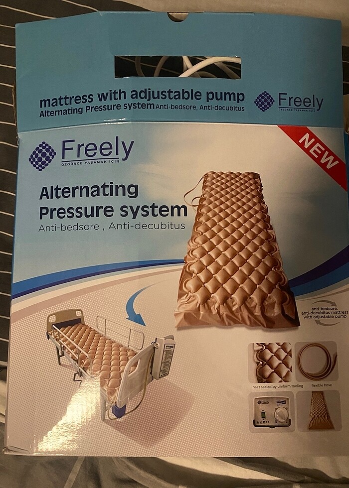 Freely Baklava Dilimli Şişme Yatak - Görsel 2