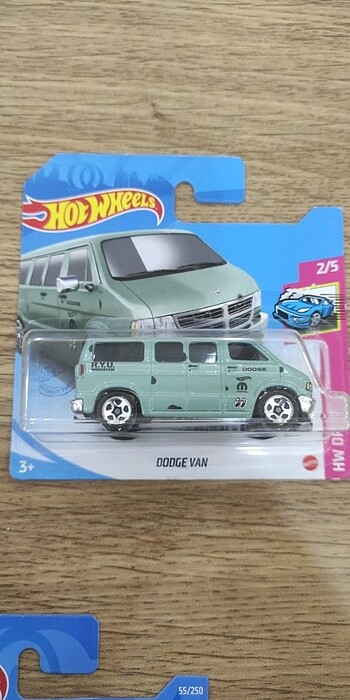  Beden Hot wheels Dodge Van 4 araç