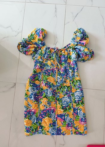 Trendyol & Milla Renkli Bohem Kız Elbisesi