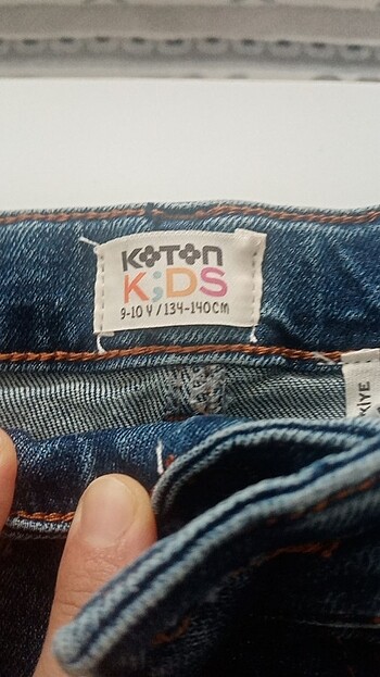 9 Yaş Beden Çocuk jean