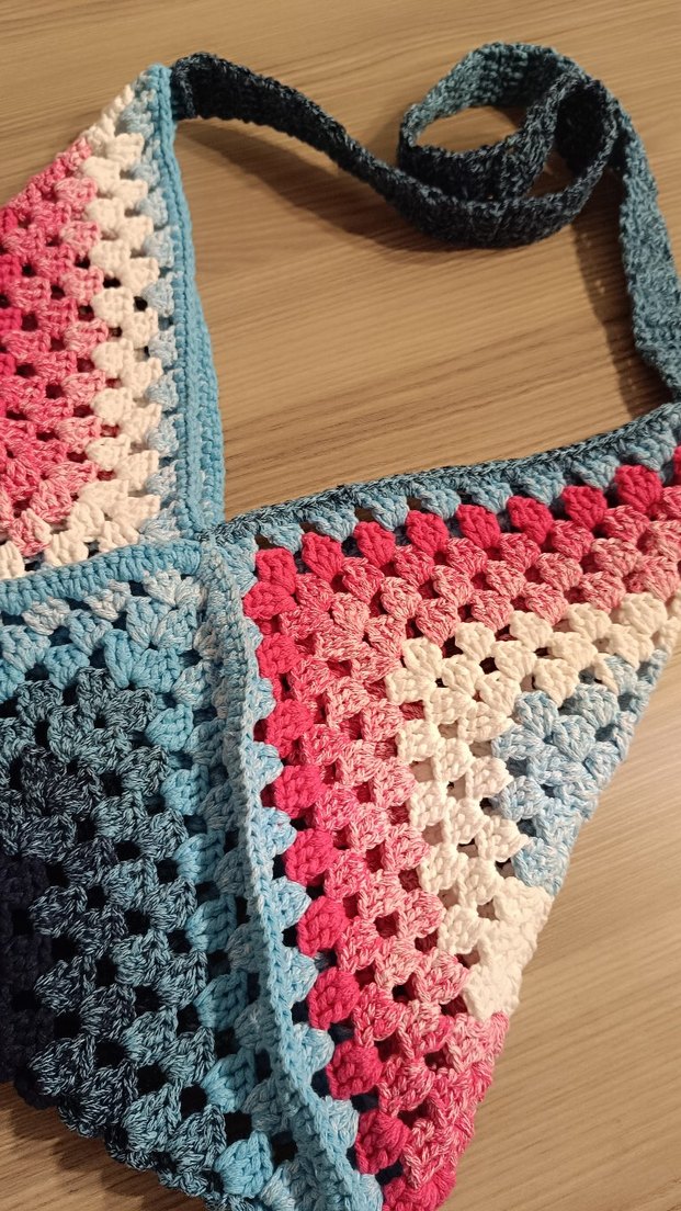 Renkli Örgü Bohem Kadın Fular - Görsel 4