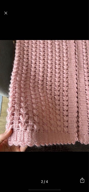 l Beden çeşitli Renk Mor-Pembe Elörgüsü Yelek(adet)