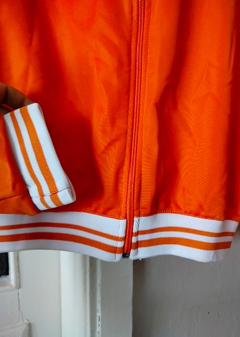 vintage Fermuarlı Spor Ceket - Görsel 4