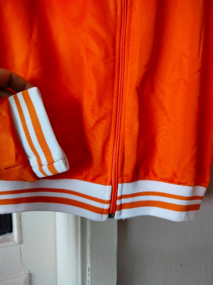 vintage Fermuarlı Spor Ceket - Görsel 4