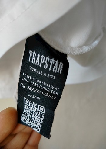 xl Beden beyaz Renk trapstar erkek tişört