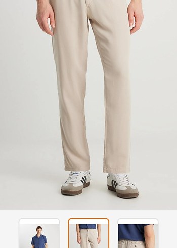 Wrangler Bej Duz Kesim Erkek Pantolon