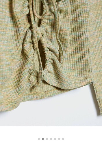 s Beden yeşil Renk Stradivarius crop