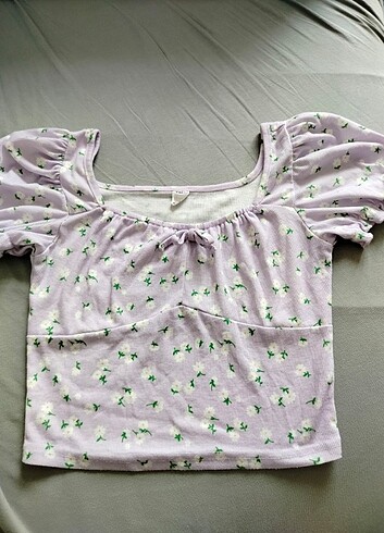 She Shein crop bluz