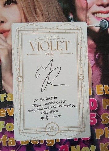  Purple Kiss Orjinal pc