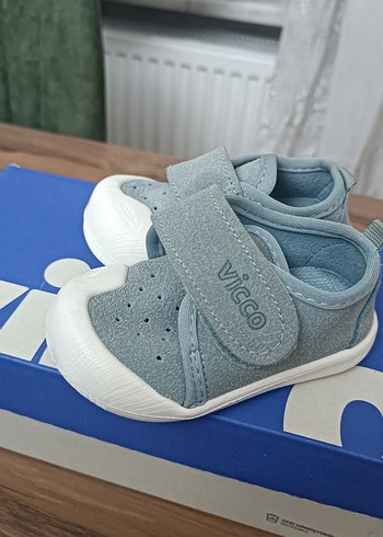 Mavi Erkek Bebek İlk Adım Ayakkabısı Vicco - Görsel 3