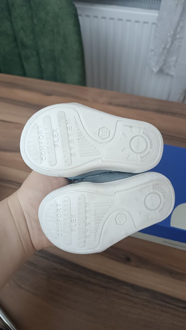 Mavi Erkek Bebek İlk Adım Ayakkabısı Vicco - Görsel 2