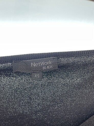 xs Beden siyah Renk Network Bluz %70 İndirimli.