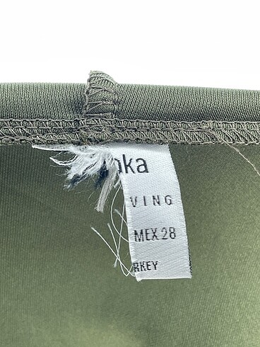 m Beden haki Renk Bershka Sweatshirt %70 İndirimli.