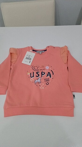 U.S Polo Assn. Kız bebek üst 