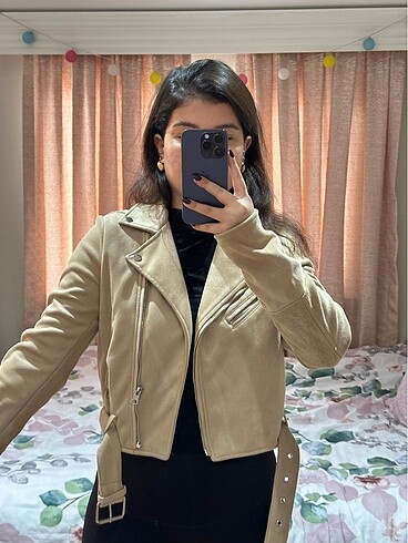 Pull and Bear Süet ceket