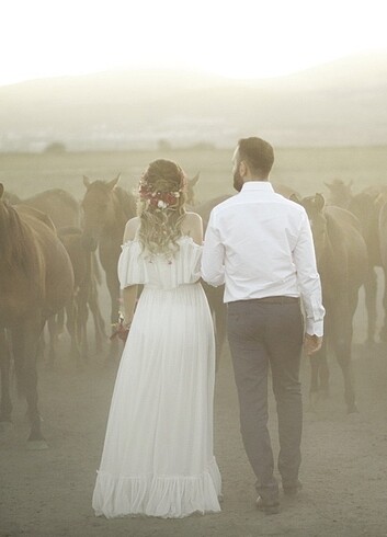 Beyaz elbise