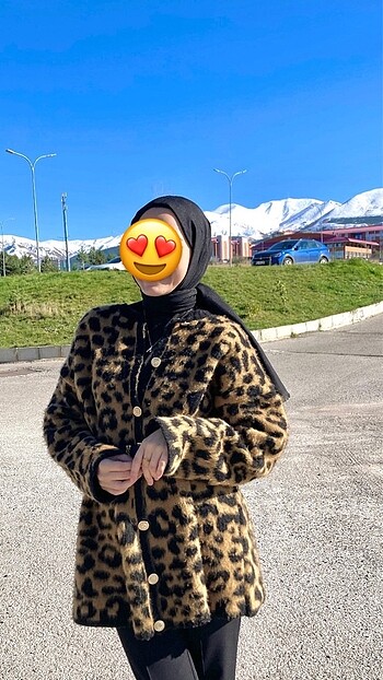 Leopar hırka