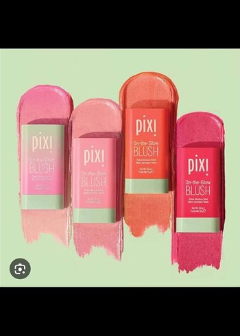 Pixi On-the-Glow Pastel Pembe Allık