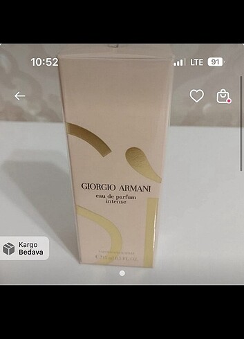 Calvin Klein CALVIN KLEINVE ARMANI SI ONTENSE