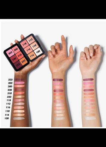  Beden MAKE UP FOR EVER HD SKIN BLUSH GLOW PALETTE