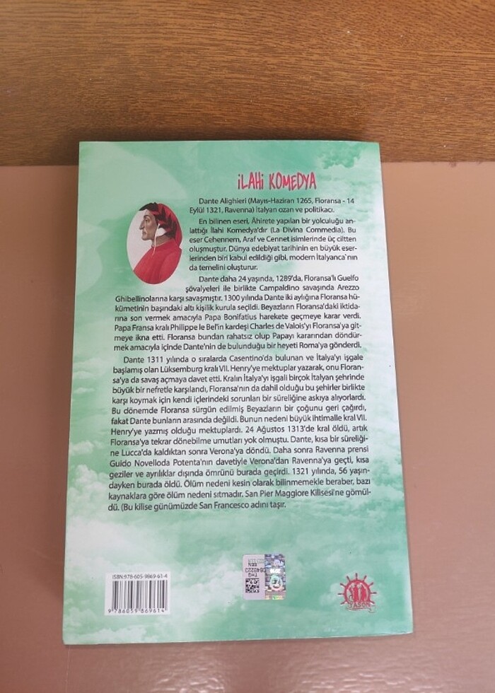 İlahi Komedya/Dante Alighieri Cehennem-Araf-Cennet - Görsel 3