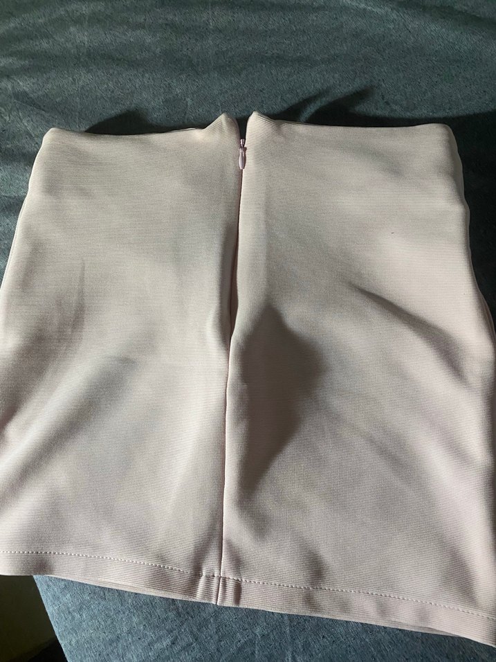 Bej Midi Mini Etek - Görsel 3