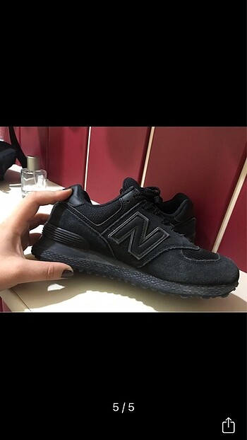 39,5 Beden siyah Renk New balance spor ayakkabı