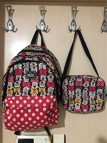 Minnie Mouse Minnie mouse okul çantası