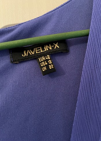 Lacivert Drapeli Uzun Abiye Elbise - Görsel 4