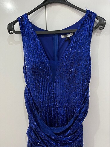 Sıfır abiye elbise 40 beden 38 uyumlu - Görsel 6