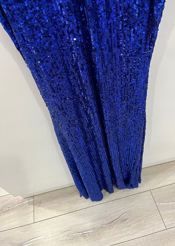 Sıfır abiye elbise 40 beden 38 uyumlu - Görsel 5