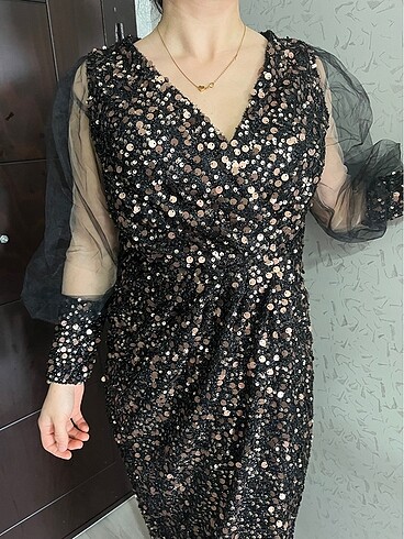 Sıfır abiye elbise - Görsel 5