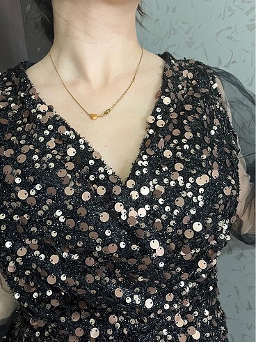 Sıfır abiye elbise - Görsel 6