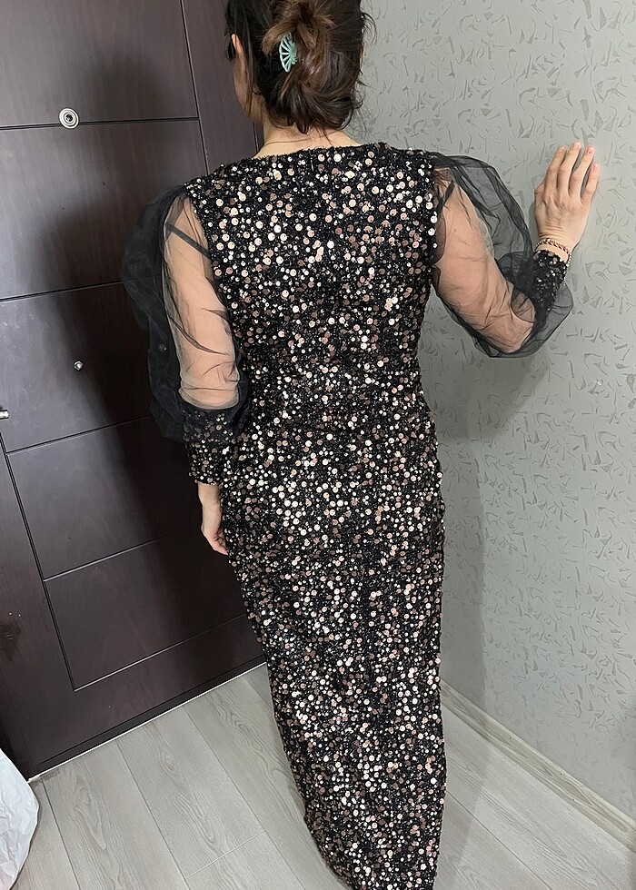 Sıfır abiye elbise - Görsel 4