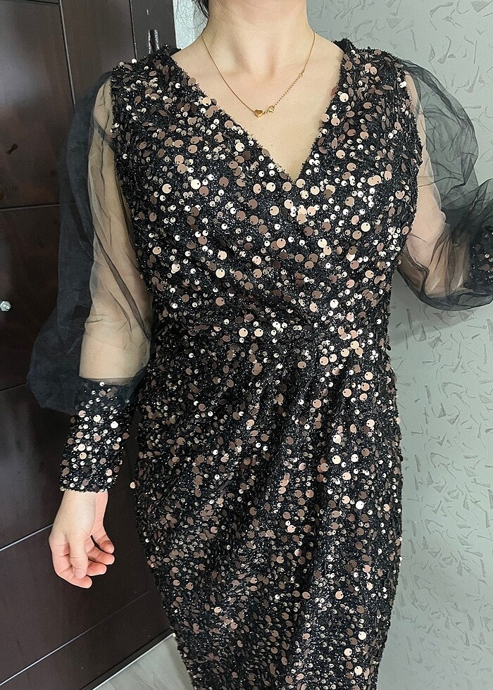 Sıfır abiye elbise - Görsel 5