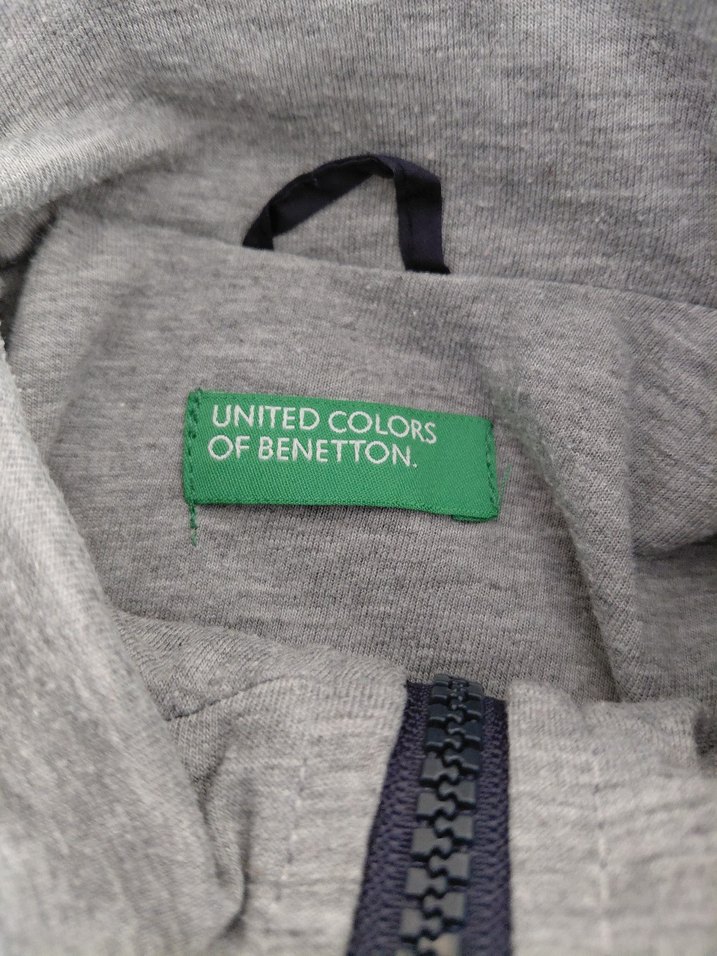 Erkek Çocuk Gri Fermuarlı baharlık mont Yağmurluk - Görsel 2