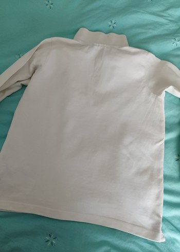 U.S. Polo Assn. Beyaz Erkek Çocuk Polo Tişört - Görsel 7