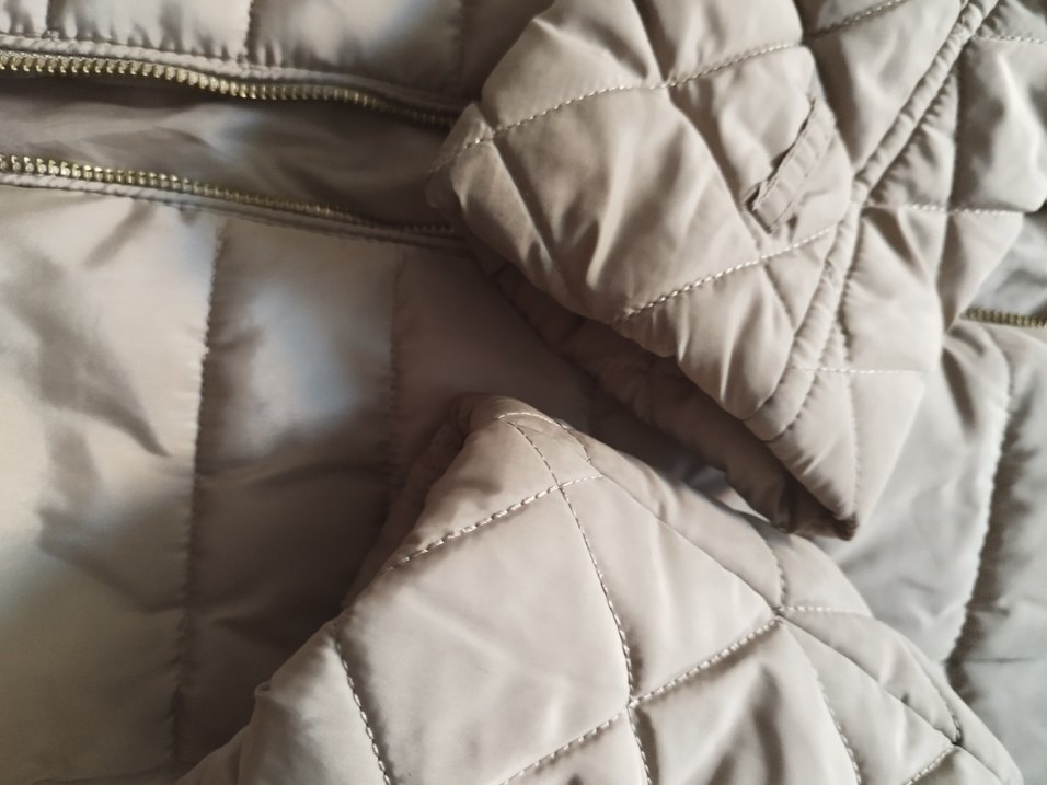 BejKapüşonlu Kadın Kışlık Mont - Görsel 3