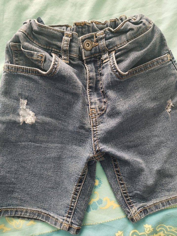 Erkek Denim Cepken Şort - Görsel 2